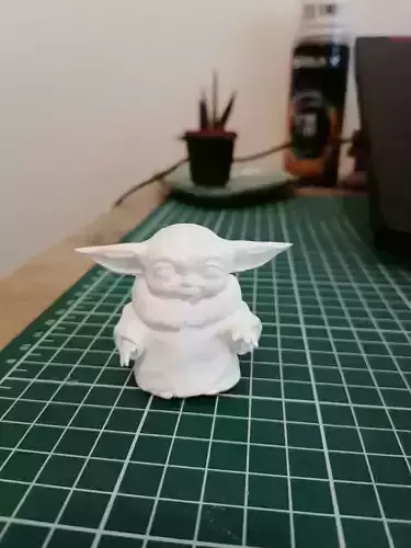 Baby yoda art