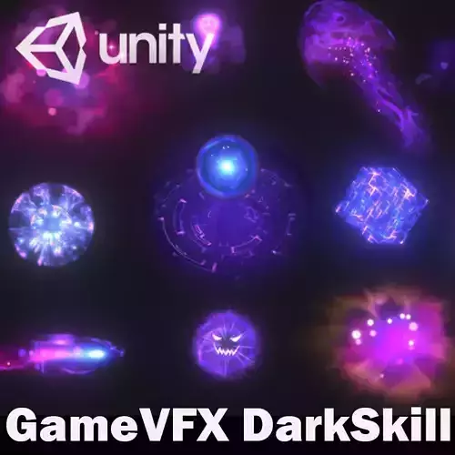 Unity Game VFX - DarkSkill Collection