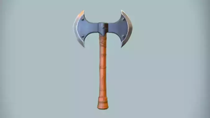 double headed battle axe