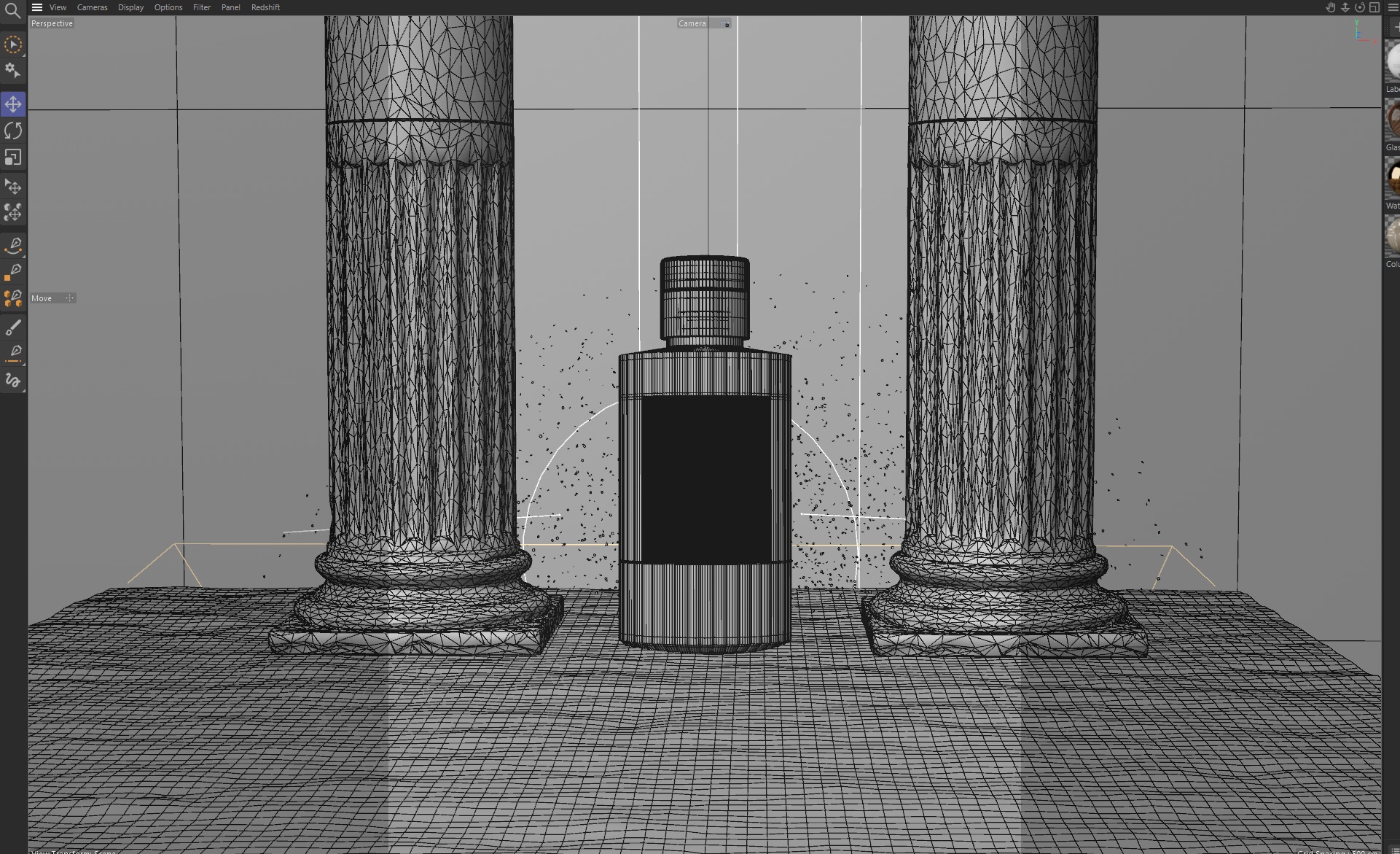 Chloe Perfume Cinema 4D Redshift Render 3D model_2