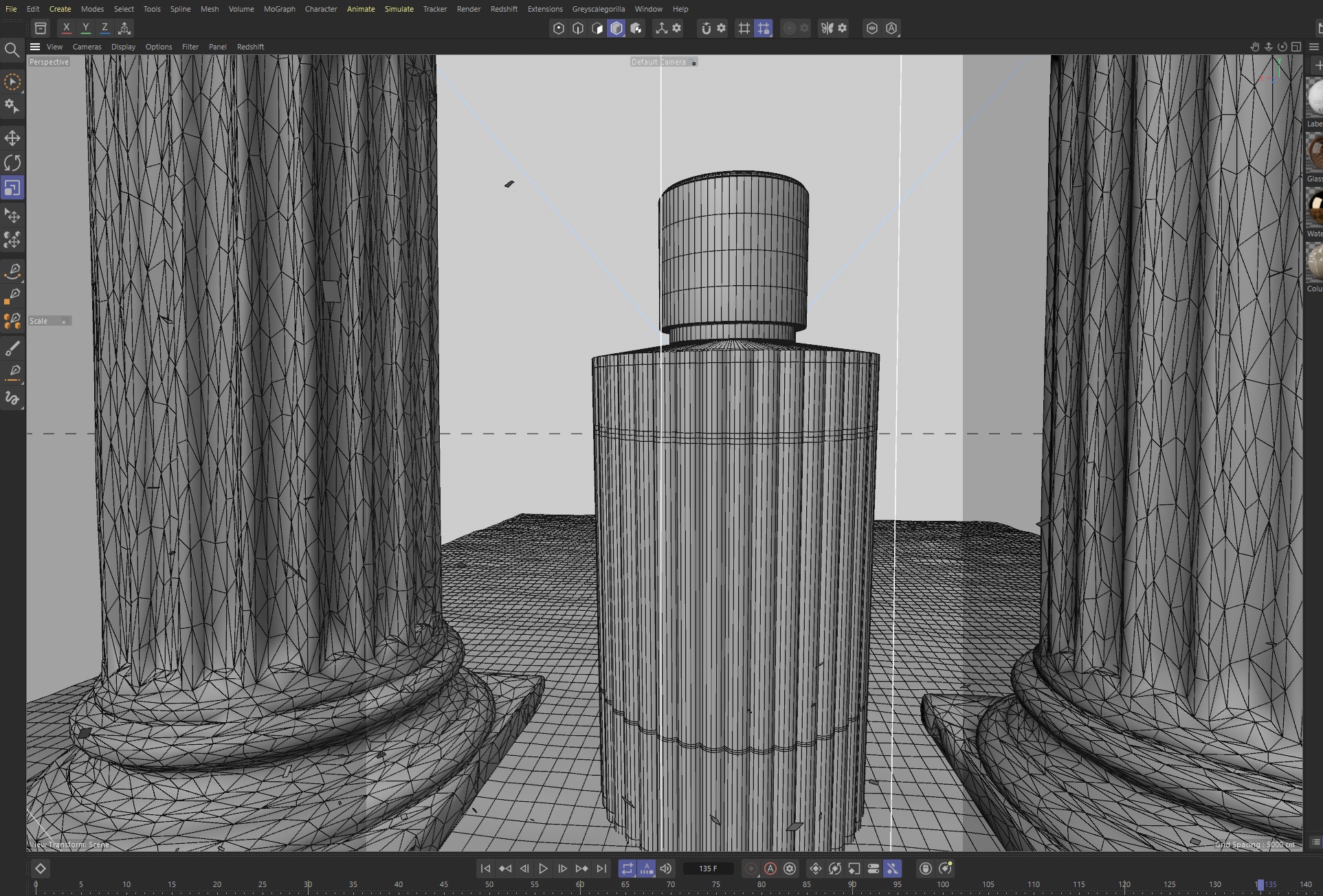 Chloe Perfume Cinema 4D Redshift Render 3D model_7