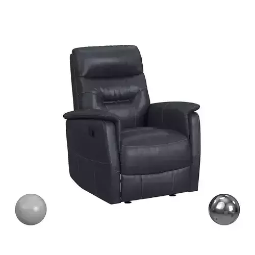 PRI Living Room Striker Wall Away Recl Blue