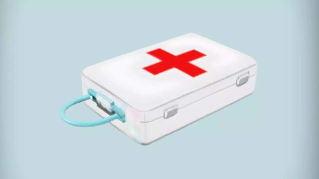 first aid kit  3D model_0