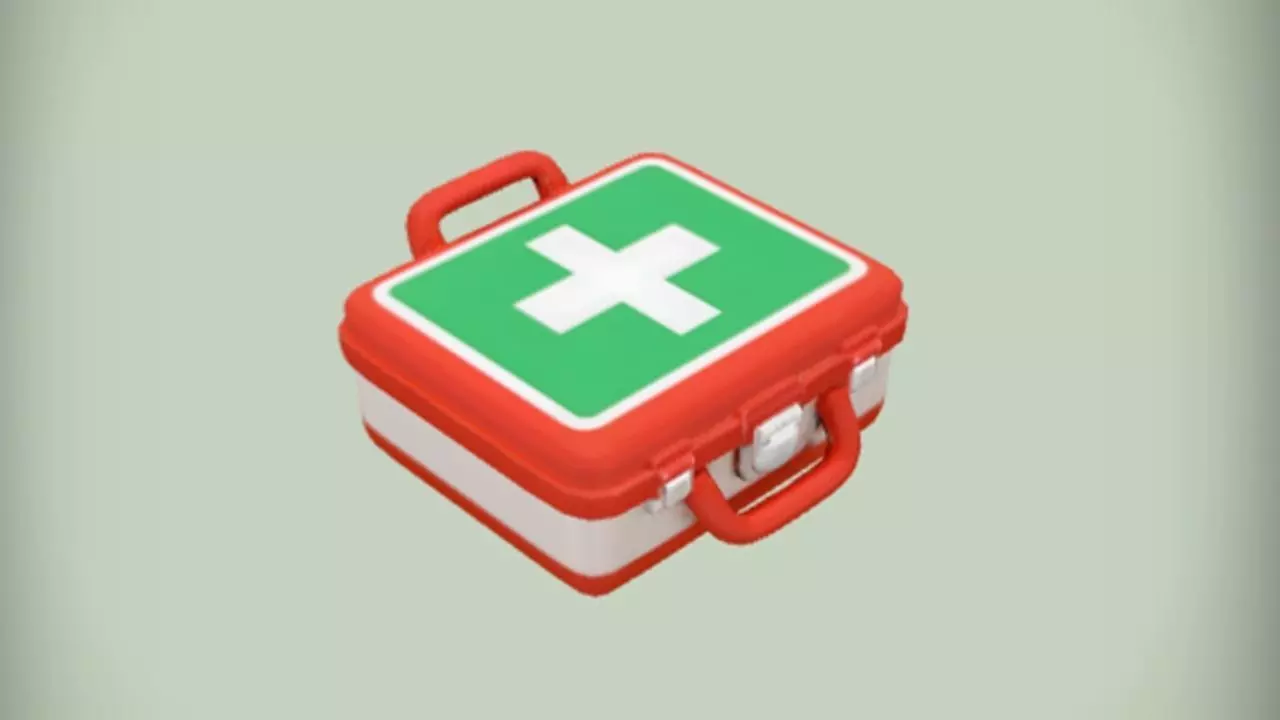 first aid kit 3D model_0