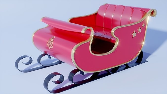 Sleigh 3D model