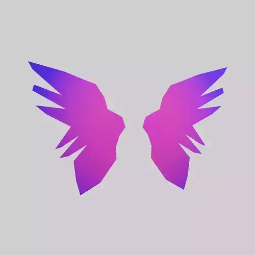 Low Poly Wings v6 003