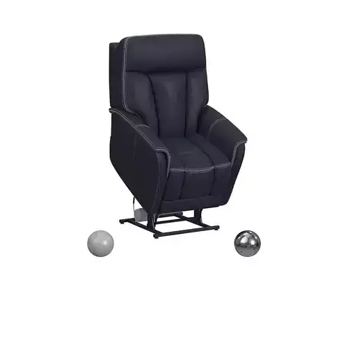 Atlas Power Lift Recliner with Power Headrest and Lumbar Lifted 3D model
