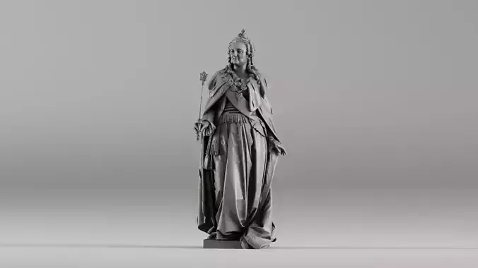 002323 Catherine the Great Catherine II STL Miniature