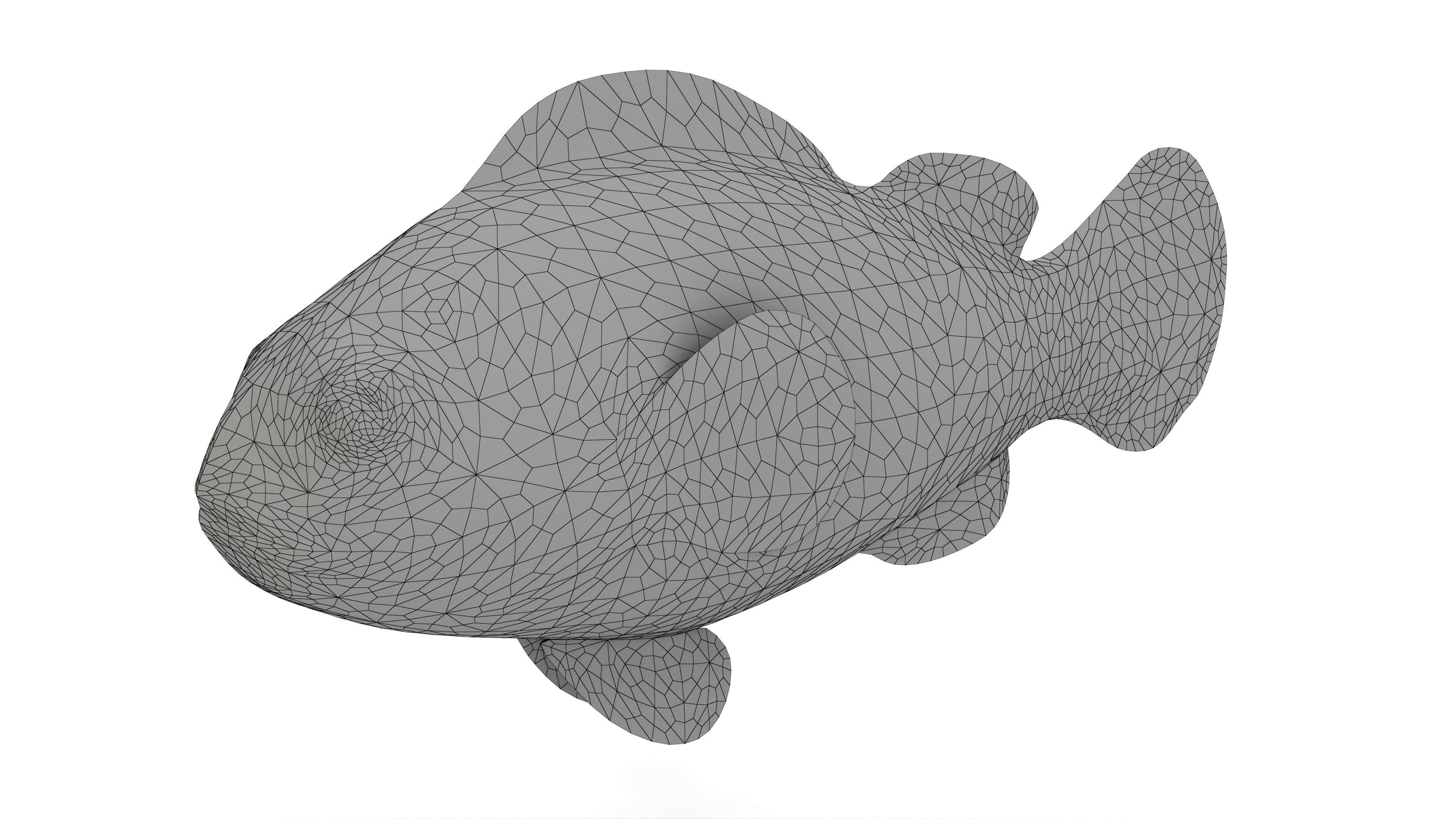 Clown Fish 3D model_5