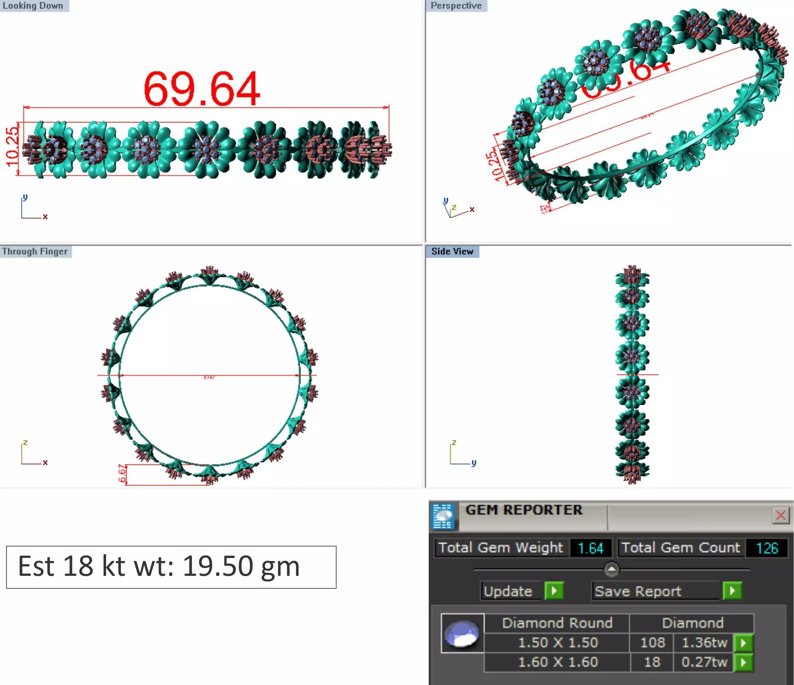 25 PCS TOP RATED BANGLE COLLECTION 3D print model_0