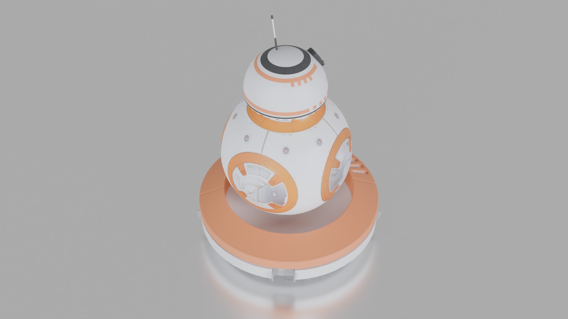 Star Wars BB8 3D Model 3D Printable 3D print model_4