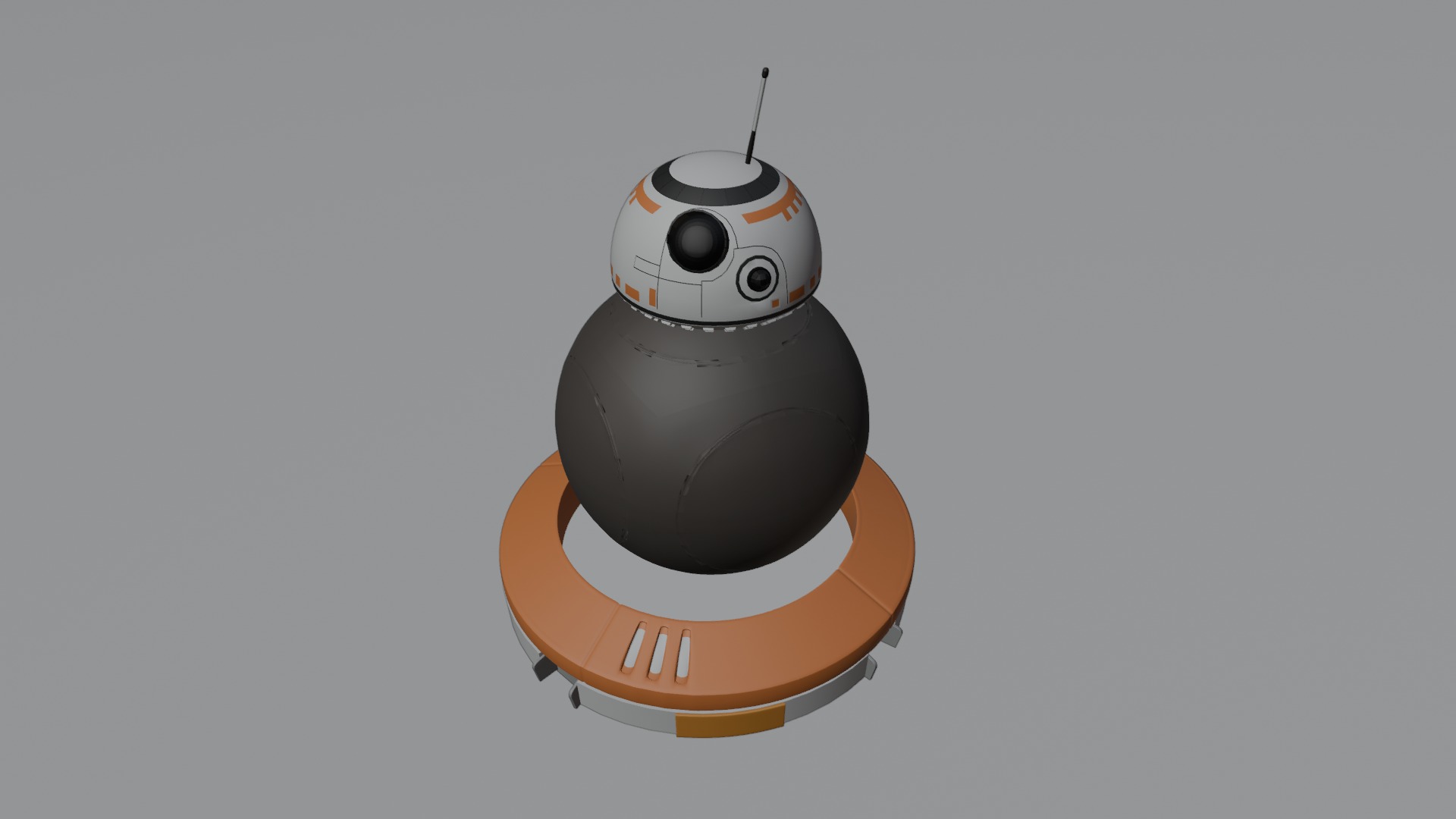 Star Wars BB8 3D Model 3D Printable 3D print model_7