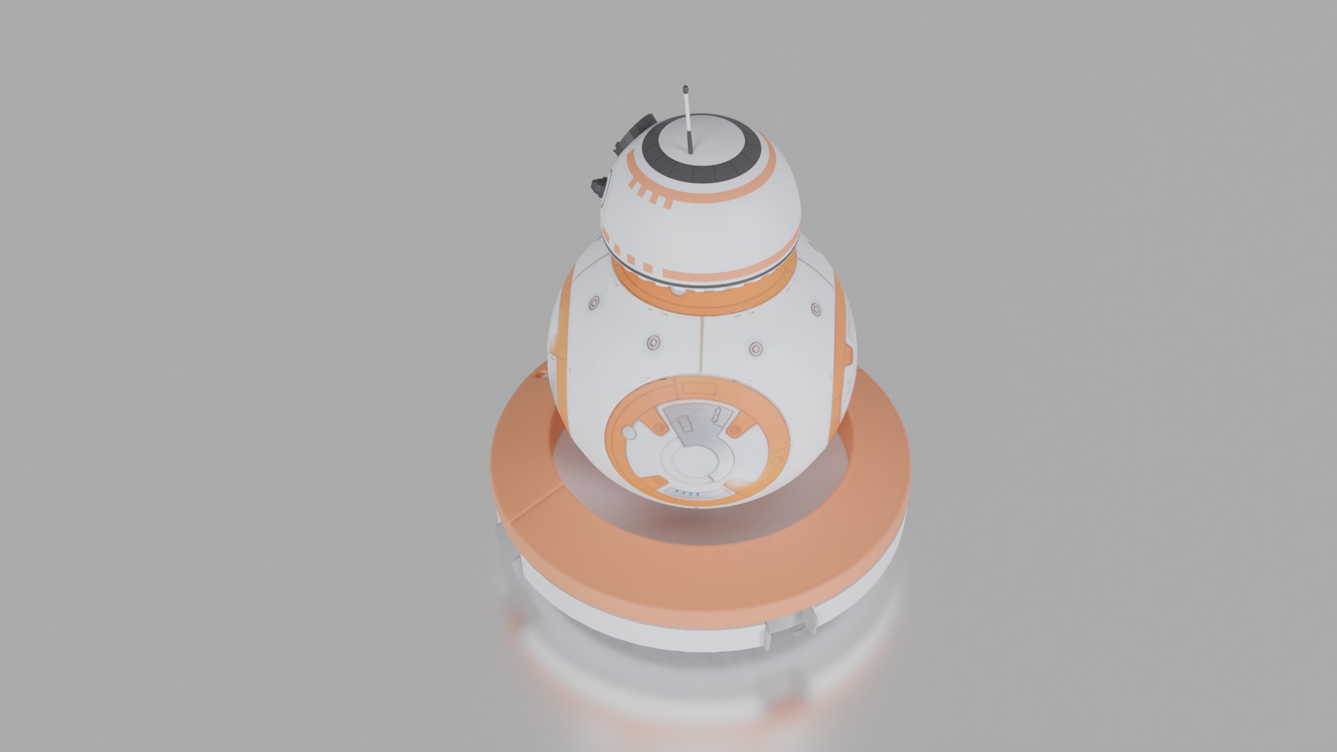 Star Wars BB8 3D Model 3D Printable 3D print model_2
