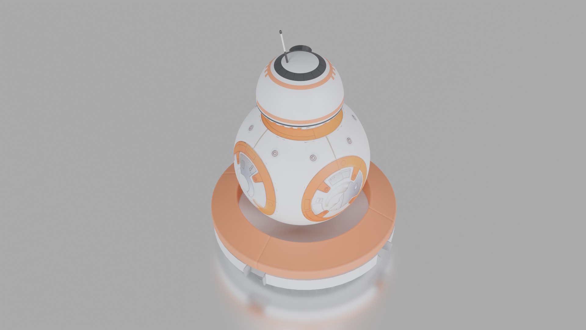 Star Wars BB8 3D Model 3D Printable 3D print model_3