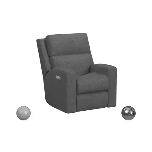 Flexsteel Power Recliner with Power Headrest and Lumbar