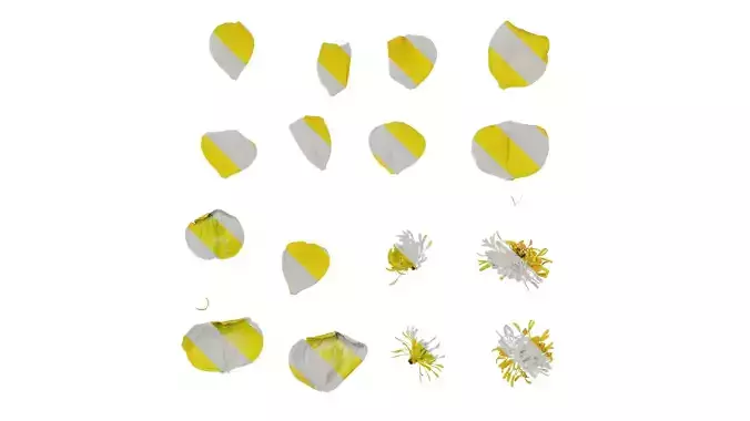 Anydrafts Ranunculus repens Flower 01 Texture