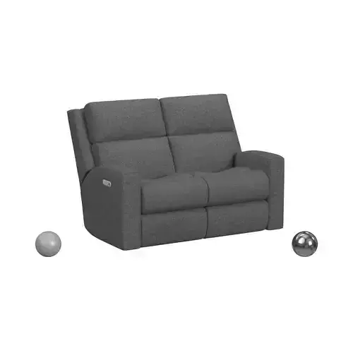 Flexsteel Living Room Power Reclining Loveseat 