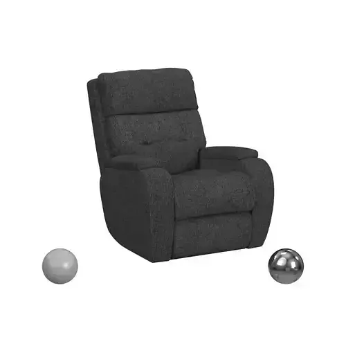Flexsteel Strait Steel Power Recliner with Power Headrest