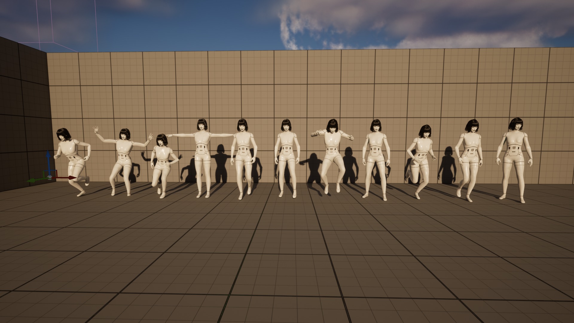 Game-Ready Stylized 3D Character Mechiko Low-poly 3D model_9