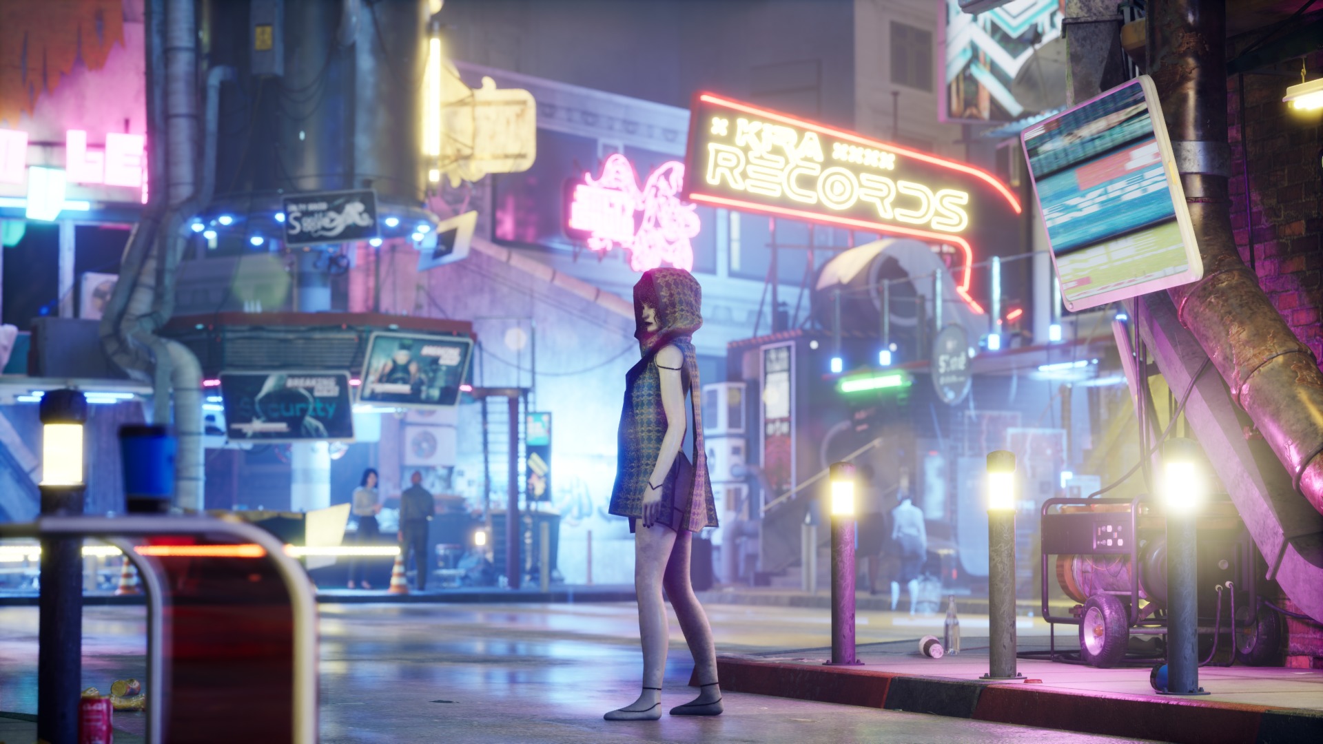 Game-Ready Stylized 3D Character Mechiko Low-poly 3D model_4