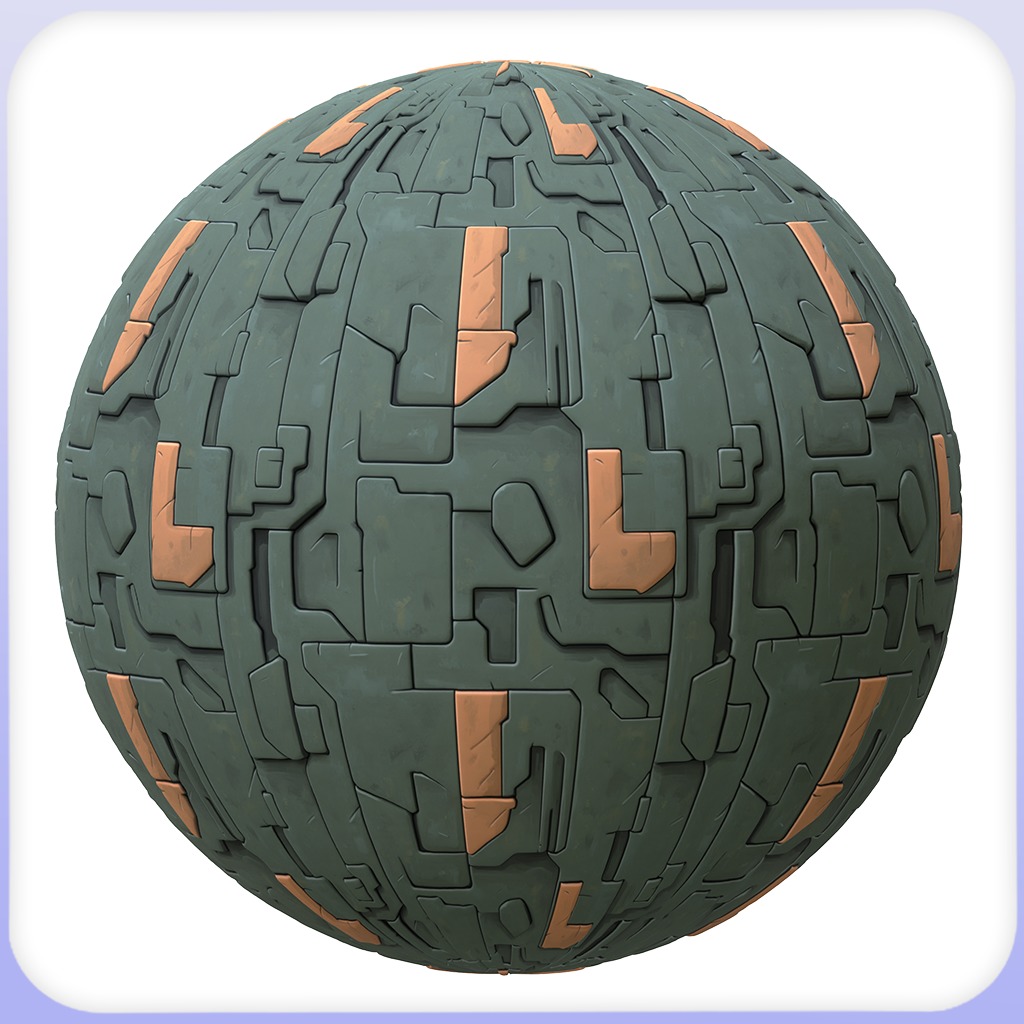 SciFi Seamless Texture Texture_5