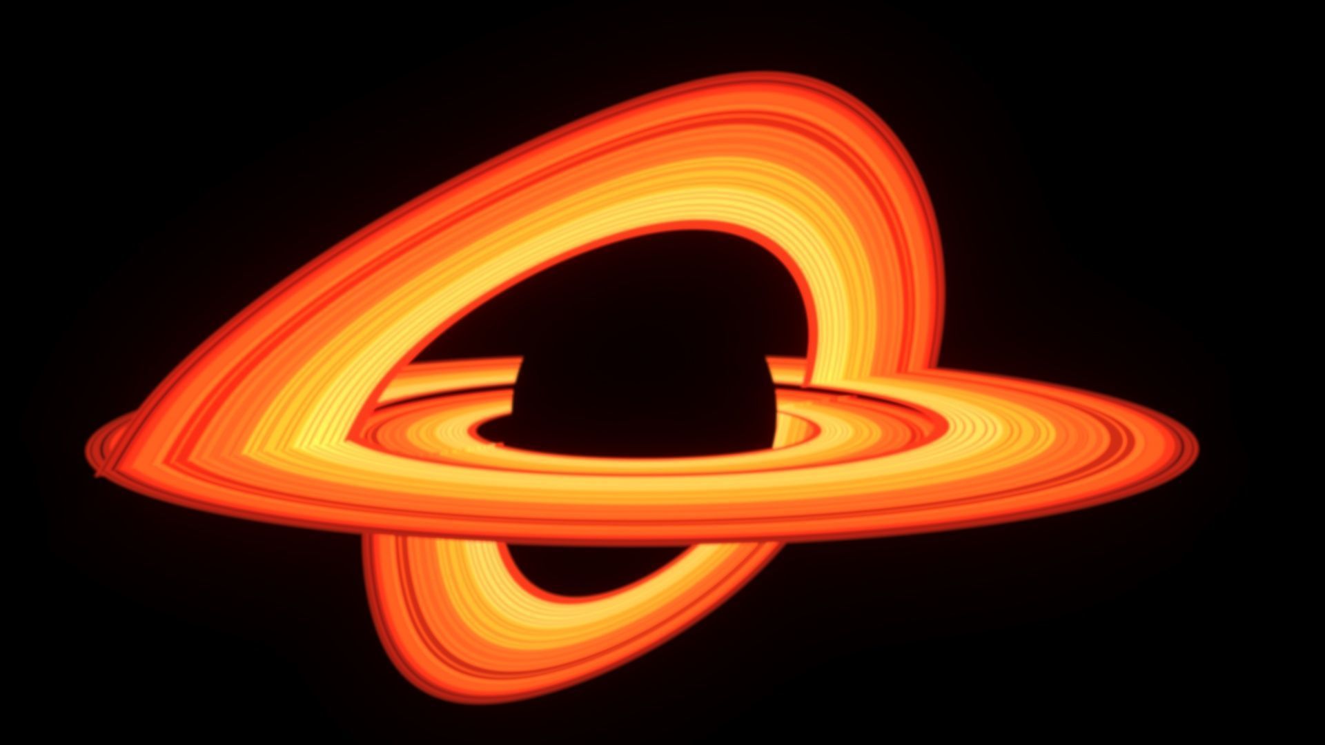 Black Hole 3D model_3