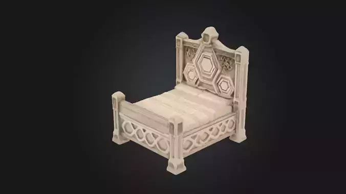 Geometric Dreams  3D Game Ready Model