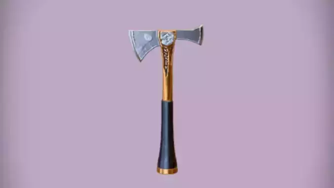 double headed battle axe 