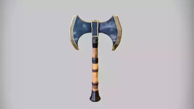 double headed battle axe 