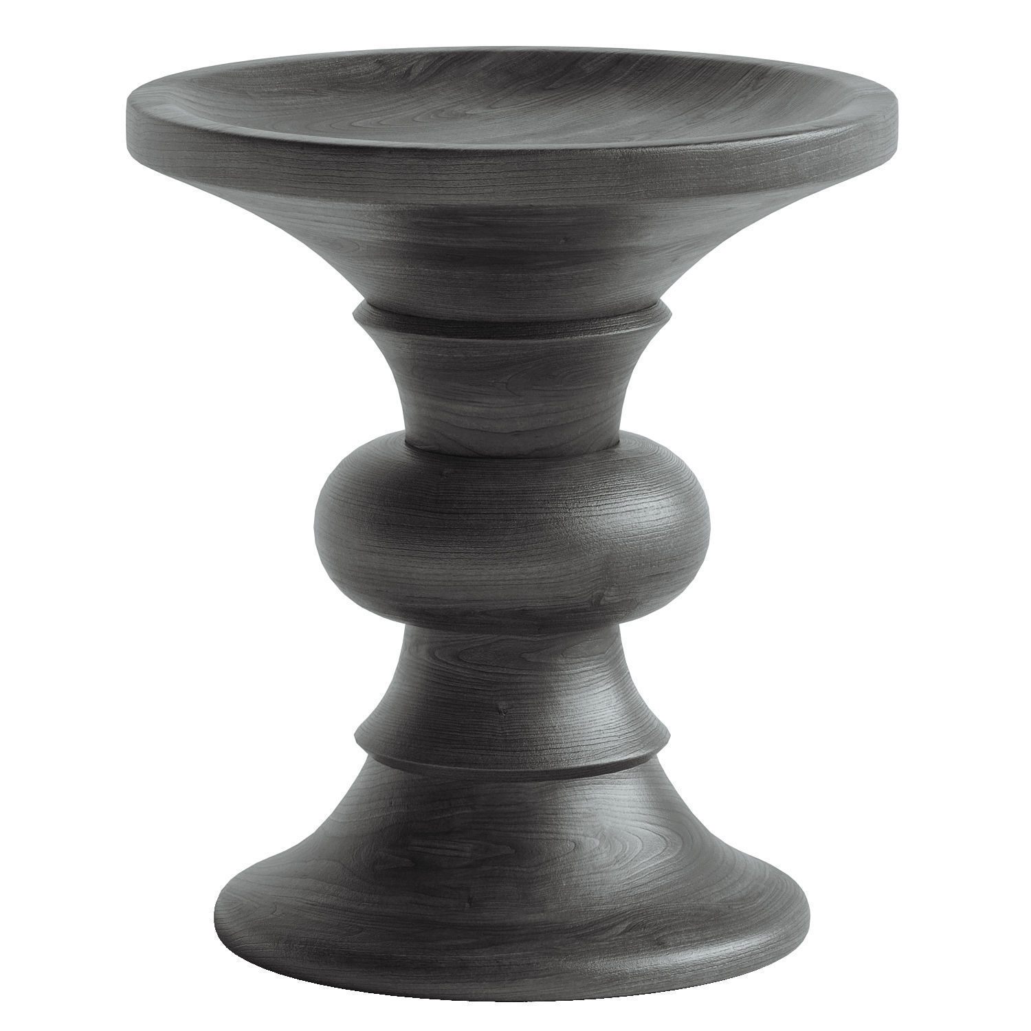 Eames Turned Stool Shape B 3D model_2