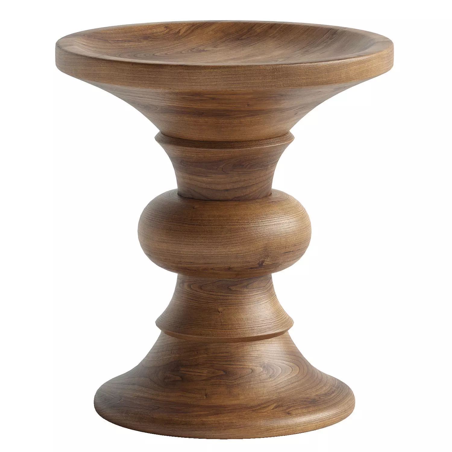 Eames Turned Stool Shape B 3D model_0