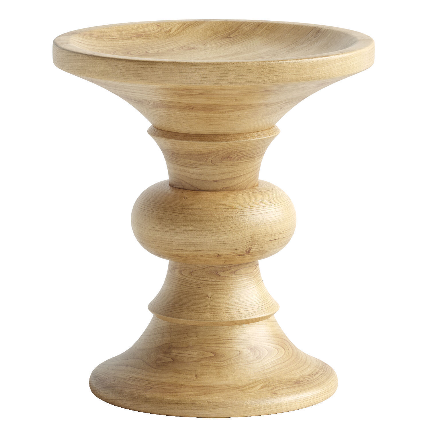 Eames Turned Stool Shape B 3D model_1