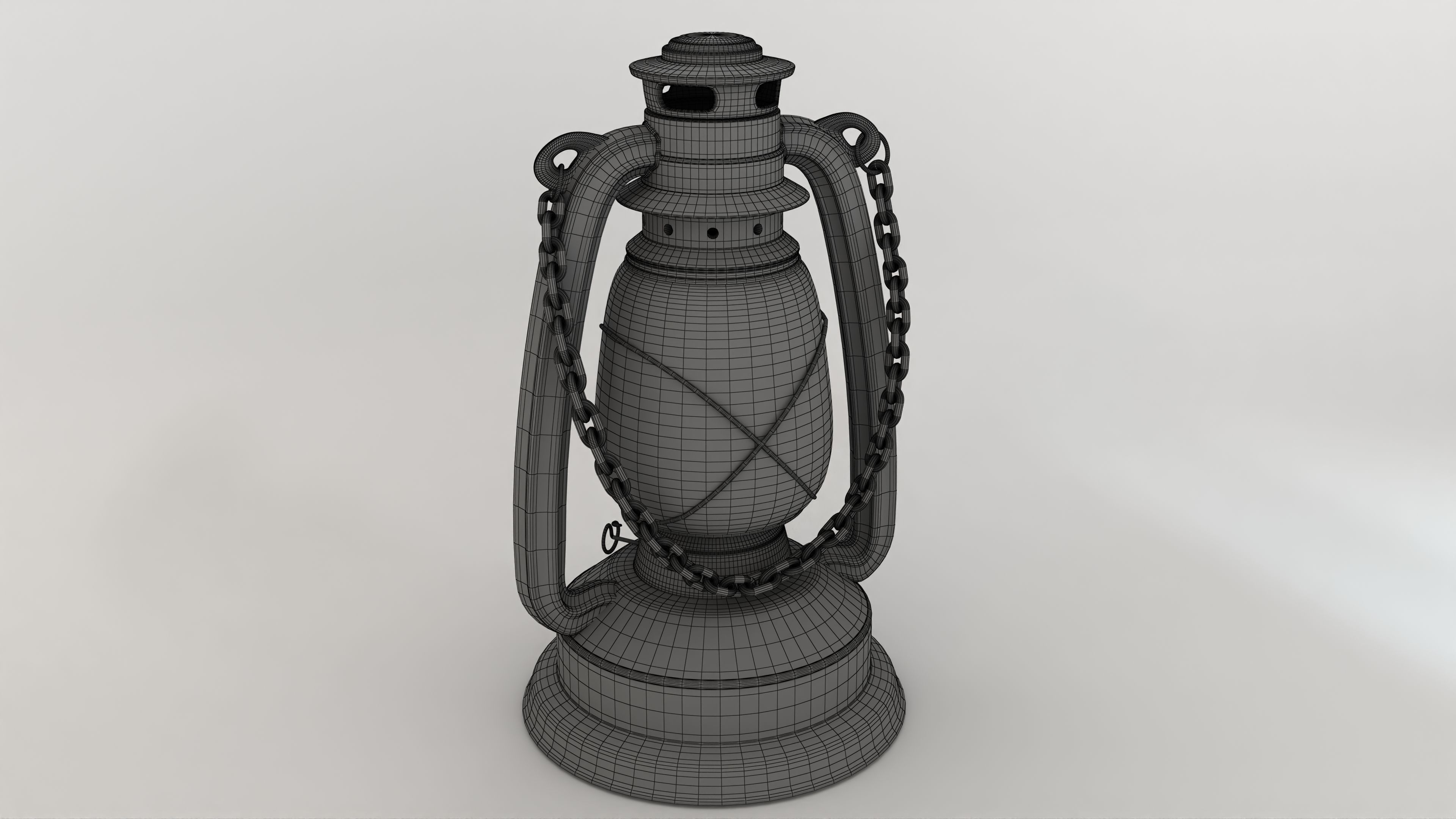 Oil Lantern 3D model_6