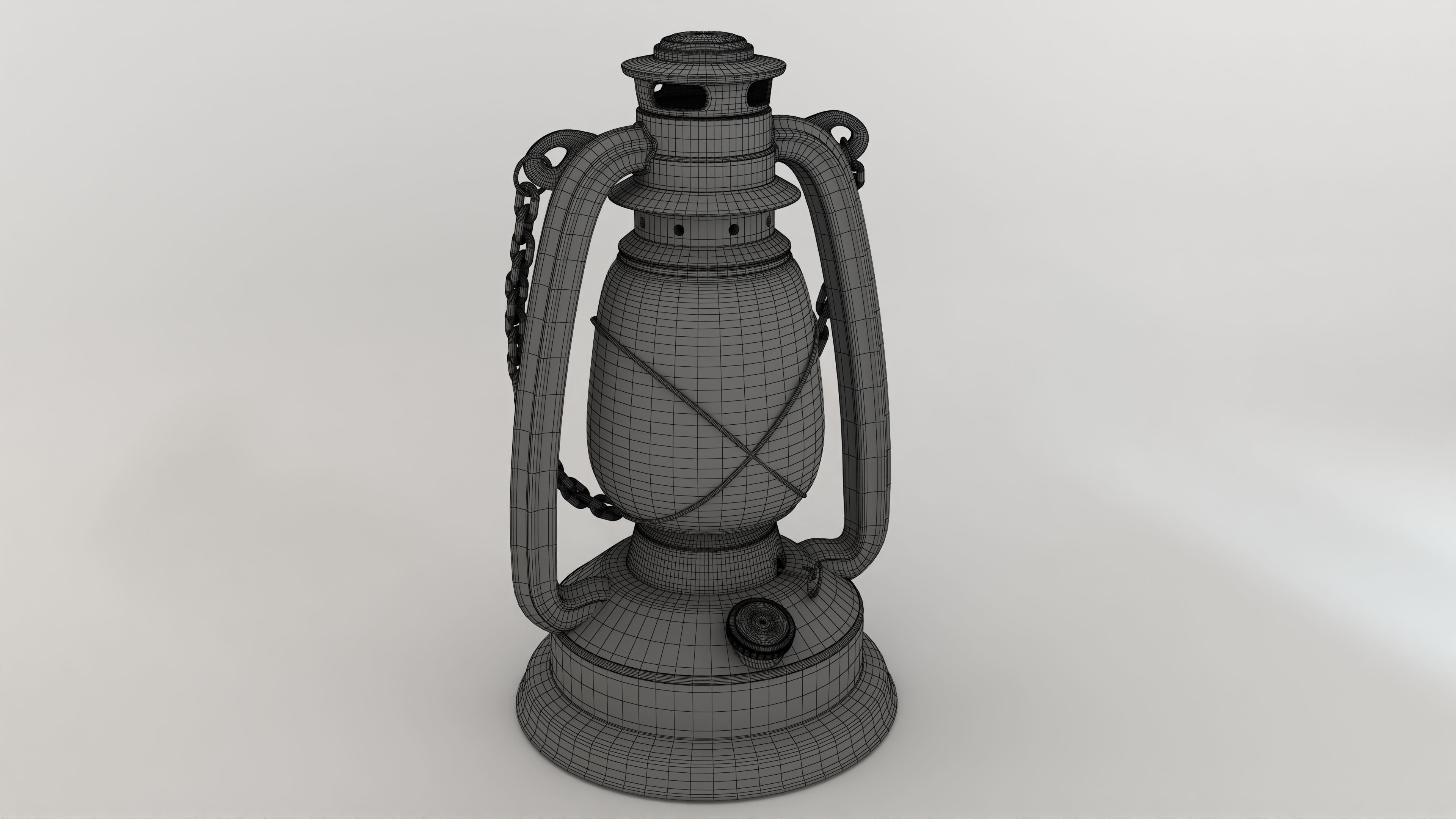 Oil Lantern 3D model_5