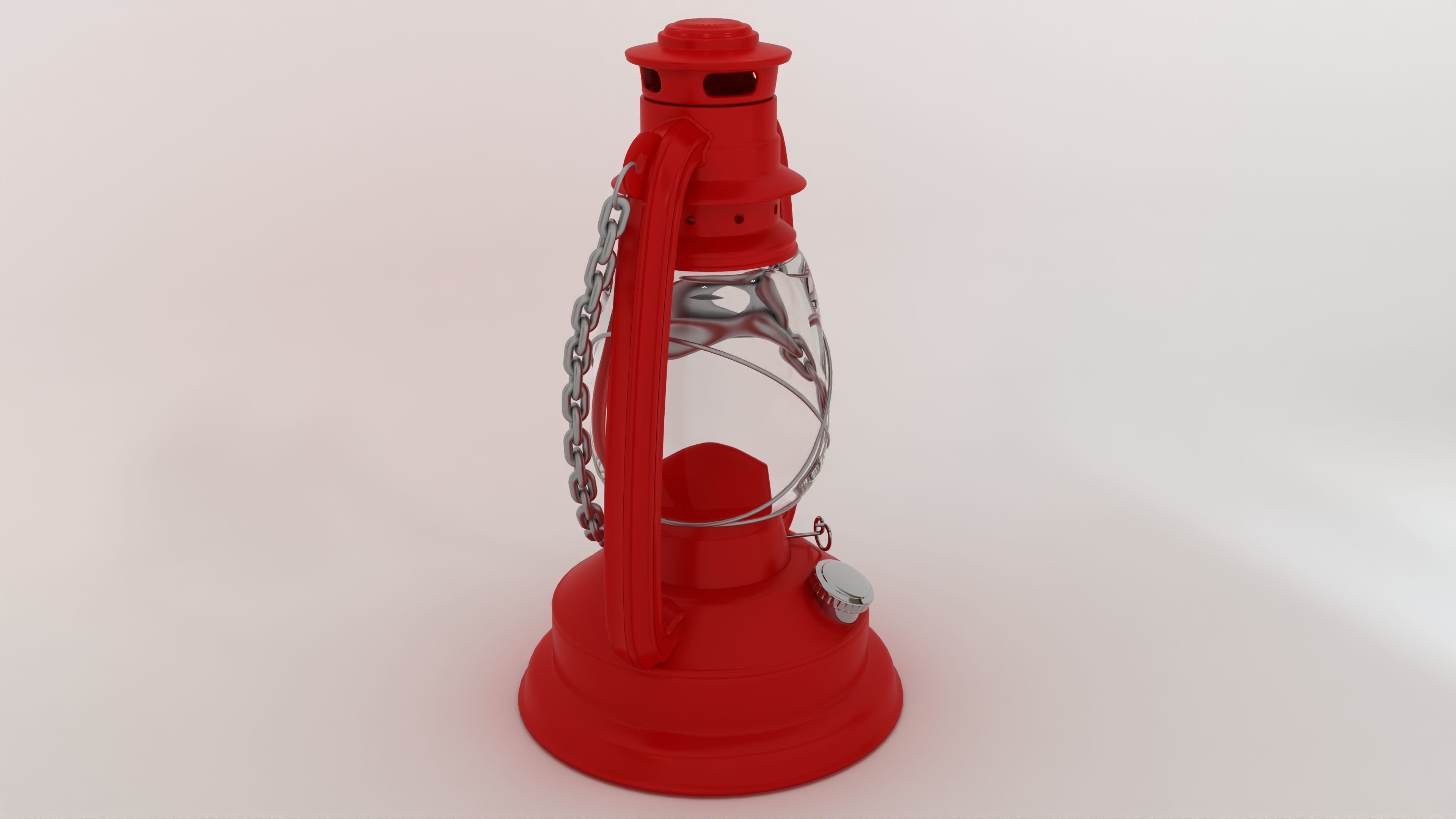 Oil Lantern 3D model_2