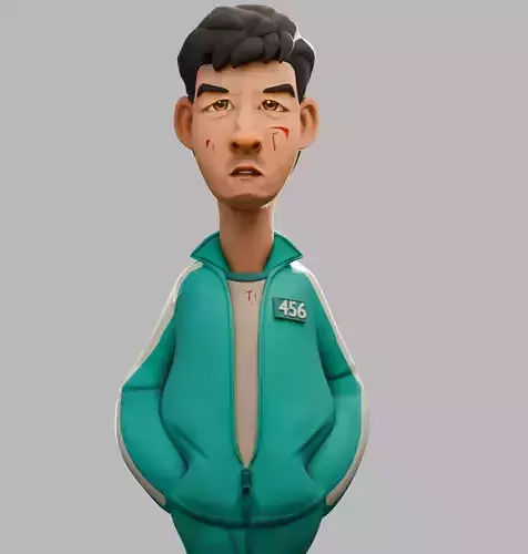 Squid Game Character  3D print model