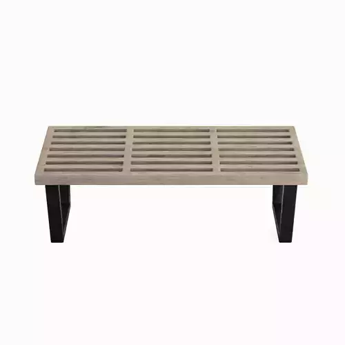 Outdoor Parkbench 03