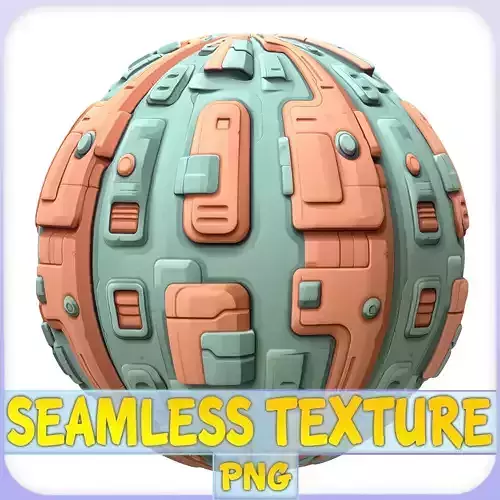 SciFi Seamless Texture Texture