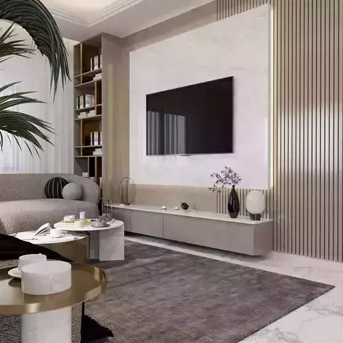 Living and Dining Scene 