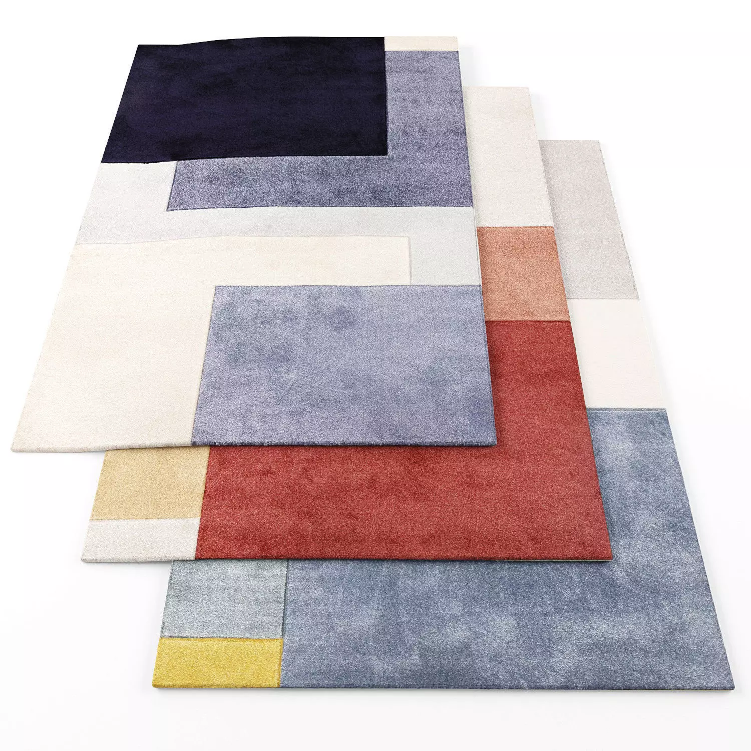 Rugs -1416 Low-poly 3D model_0