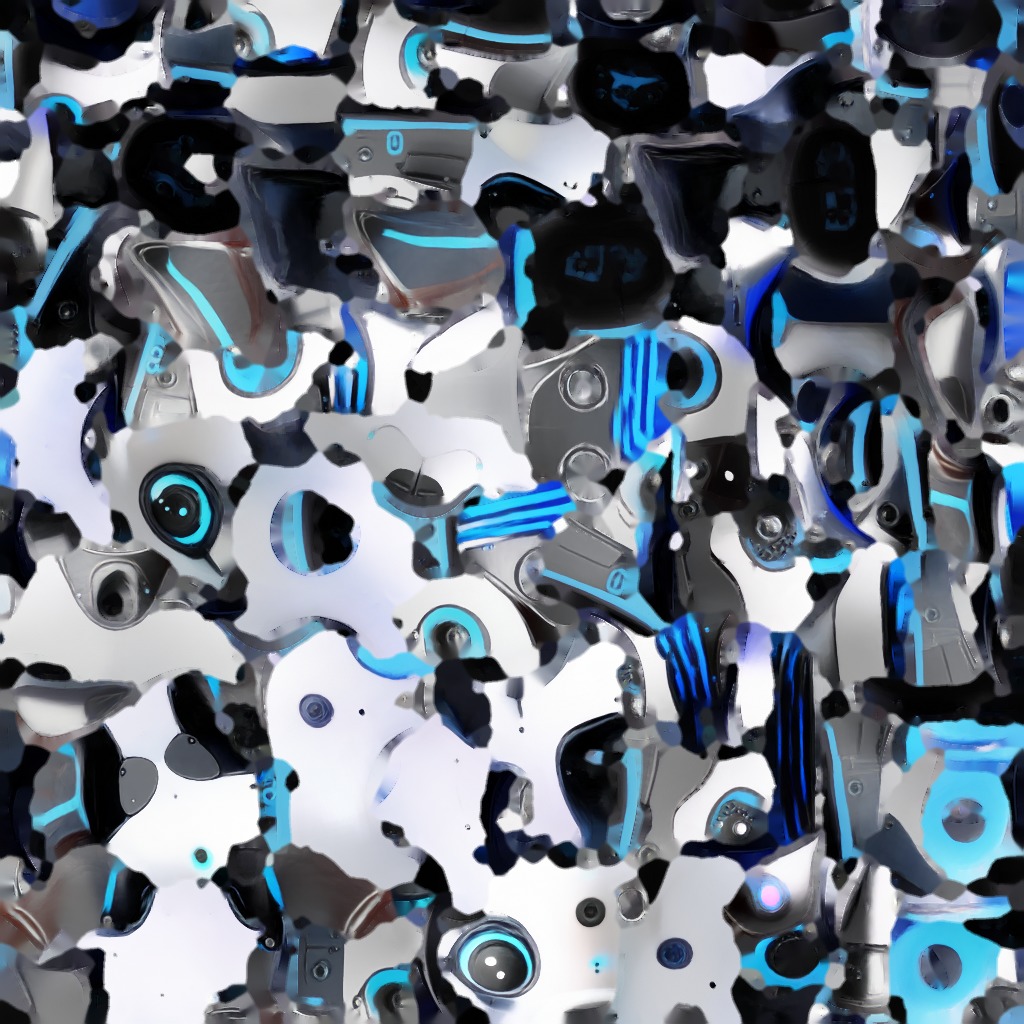 Stylized Robotic Pet Dog 3D model_13