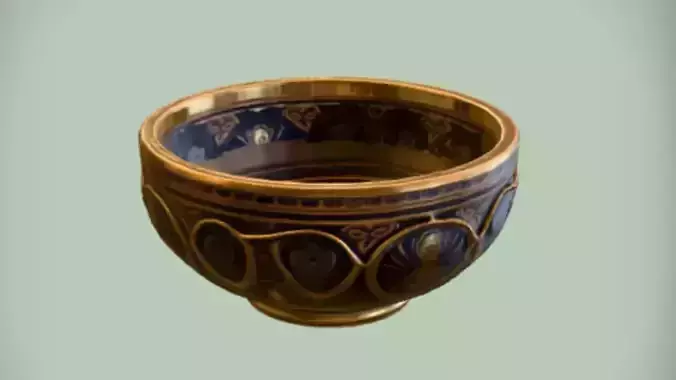 ornate decorative bowl 