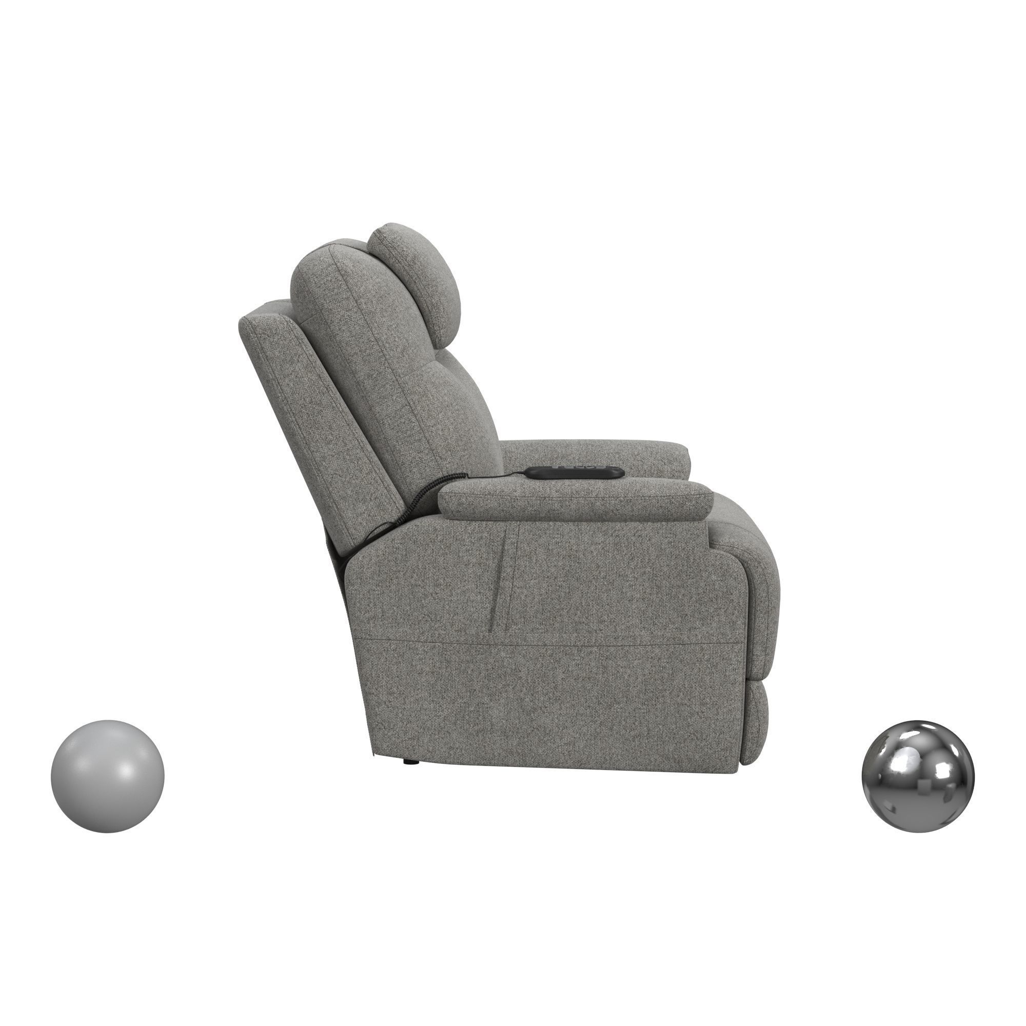 Transitional Power Lift Recliner Zecliner Collection Flexsteel 3D model_2