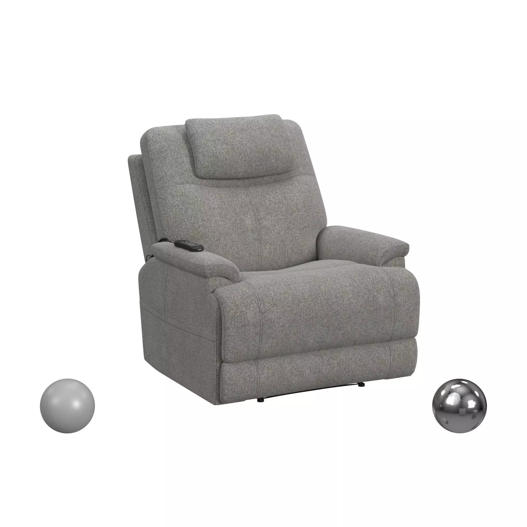 Transitional Power Lift Recliner Zecliner Collection Flexsteel 3D model_0