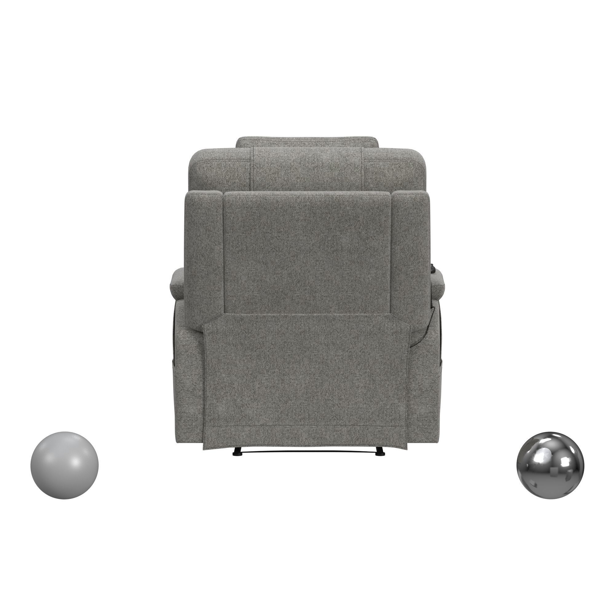Transitional Power Lift Recliner Zecliner Collection Flexsteel 3D model_3