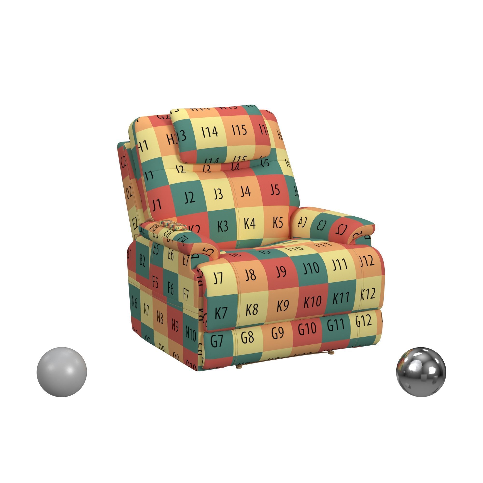 Transitional Power Lift Recliner Zecliner Collection Flexsteel 3D model_5