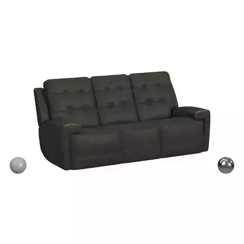 Iris Power Reclining Sofa with Power Headrests By Flexsteel 