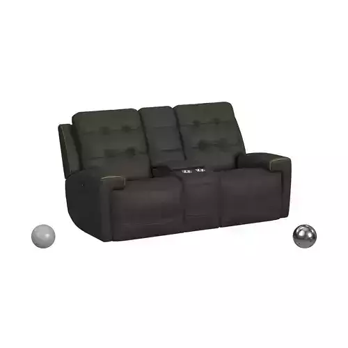 Iris Power Reclining Loveseat with Console By Flexsteel 