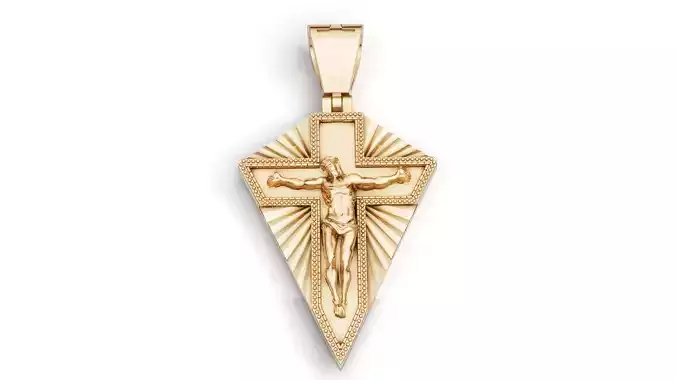 Cross one inch 3D print model