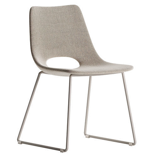 zahara chair canto table 3D model 3
